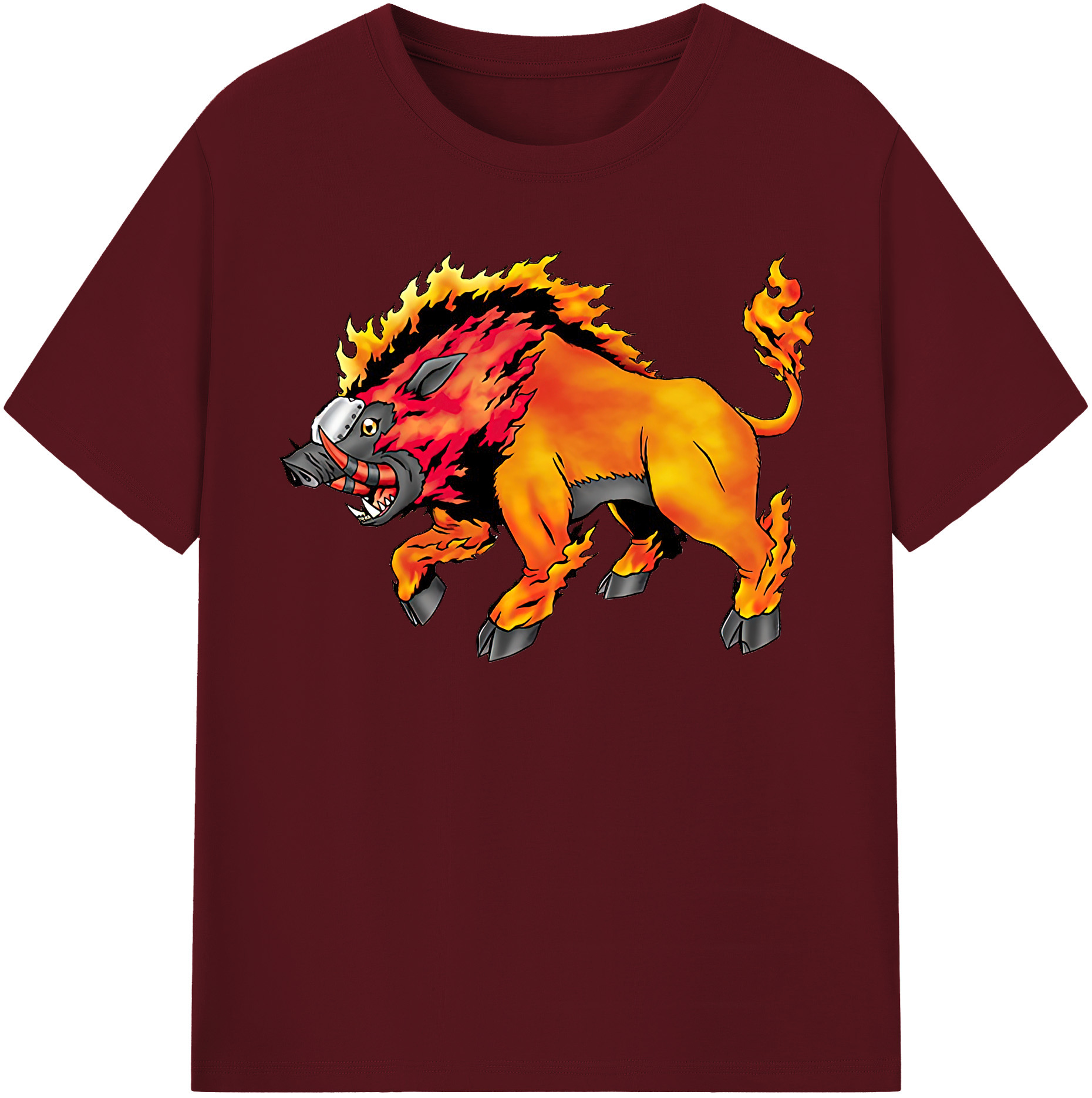 （画像用） Digimon デジタルモンスター/デジモン 綿100％半袖Tシャツ（フロントプリント）